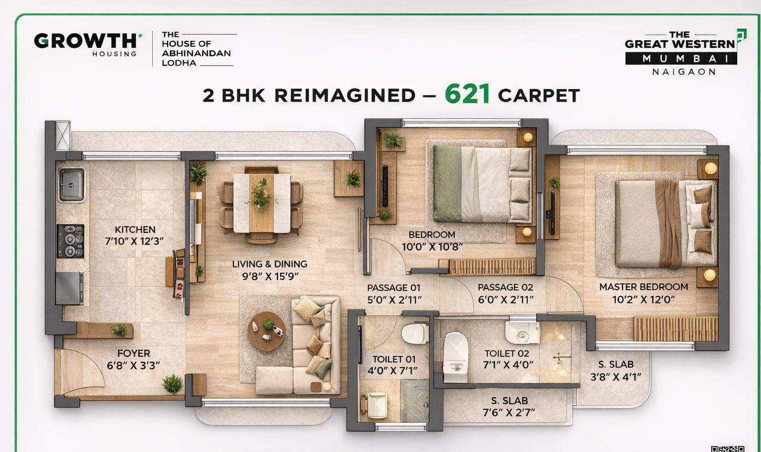 2 BHK Plan